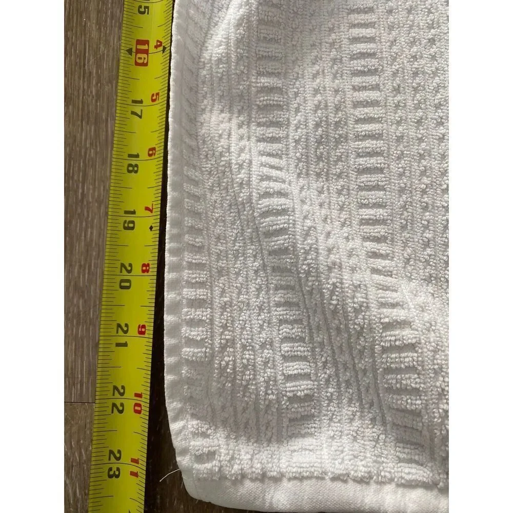 Filpinter Hand Towel White With Grey Accent